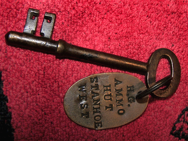 Stanhoe Home Guard key, 1940s