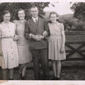 Percy and Sarah Bloy with their daughters Doreen and Beryl