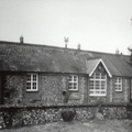 Stanhoe school. The slate roof dates the photo to before 1980.