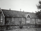 Stanhoe school. The slate roof dates the photo to before 1980.