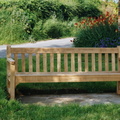 Memorial seat to Antoinette and Andrew Symington, 1997