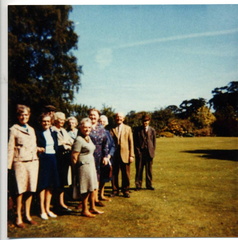 Old folks' outing to Roydon Hall, 1974