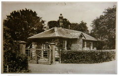 The Lodge, Stanhoe Hall (postcard), 1950