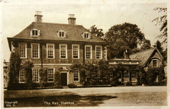 Stanhoe Hall (postcard), 1950