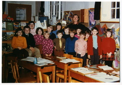 Stanhoe school children, probably 1971/72