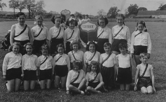 Stanhoe sports team, around 1950