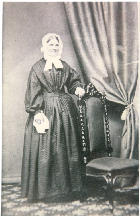 Mary Everitt, servant at Barwick House, ? c 1865