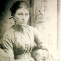 Miss Annie Curson, later Mrs Hood