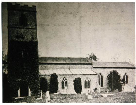 All Saints' church, c 1900