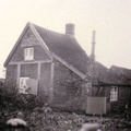 Cottage behind bungalow "Arline", The Street, 1950s.