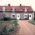 Burnham Road, cottages next to the Crown, c 1980