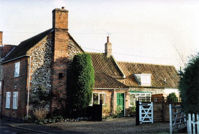 The Street, former bakery, later Mrs Bloy's shop and now Fern Cottage.