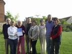 Archive Group with lottery grant certificate 20 May 2008