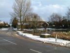 The Pit and village sign, 29 December 2001