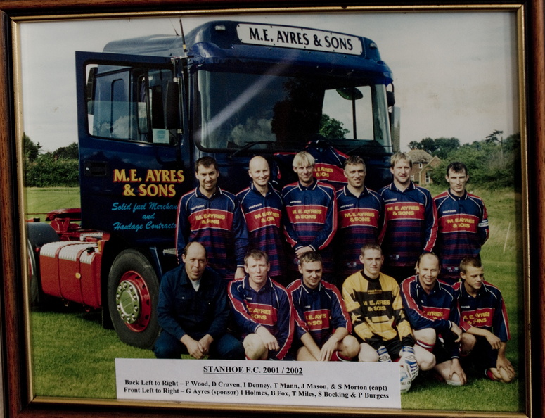 Stanhoe football club, 2001-2002