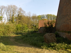 2011  - A side view of the farm buildings at Station Farm, Stanhoe