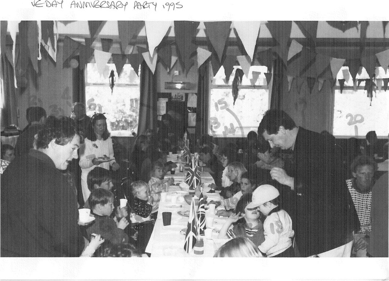 VE Day anniversary children’s party 1995