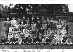 Stanhoe school, probably spring/summer 1953