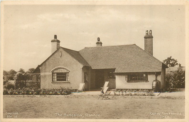 The Bungalow (now Three Chimneys), Stanhoe (postcard), 1950